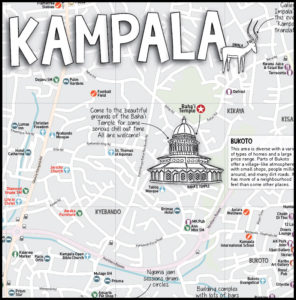 Map of Kampala